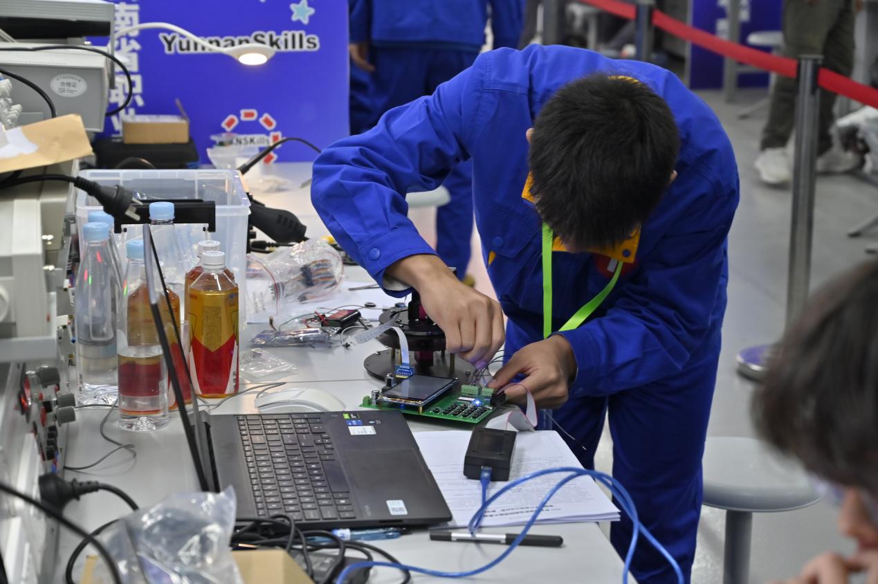 智創未來，技展風采——我校成功承辦2023年云南省職業院校技能大賽“智能電子產品設計與開發”賽項